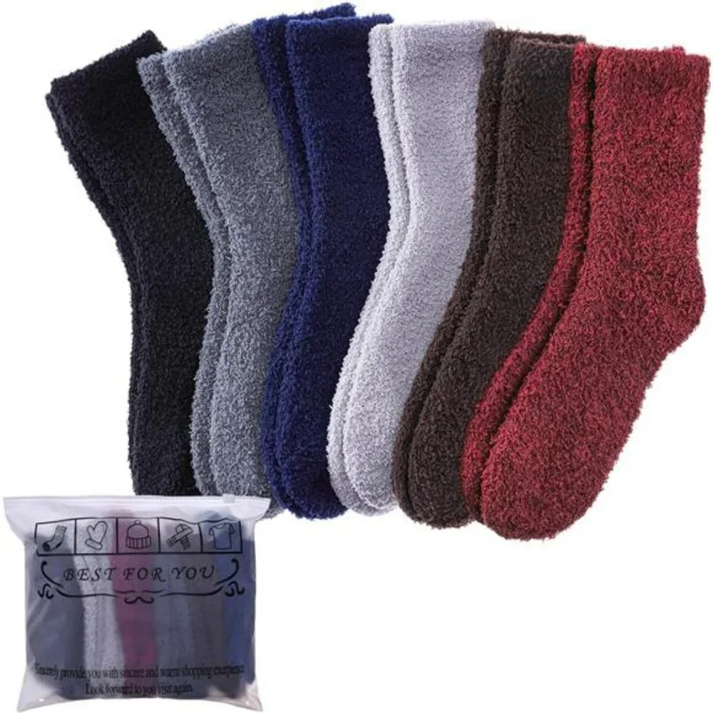 Women's Fuzzy Socks Animal Soft Warm Cute Microfiber Cozy Fluffy Winter Socks
